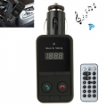 Car-Bluetooth-FM-Transmitter-with-Remote-Control-ด้วยการควบคุมระยะไกลสำหรับ